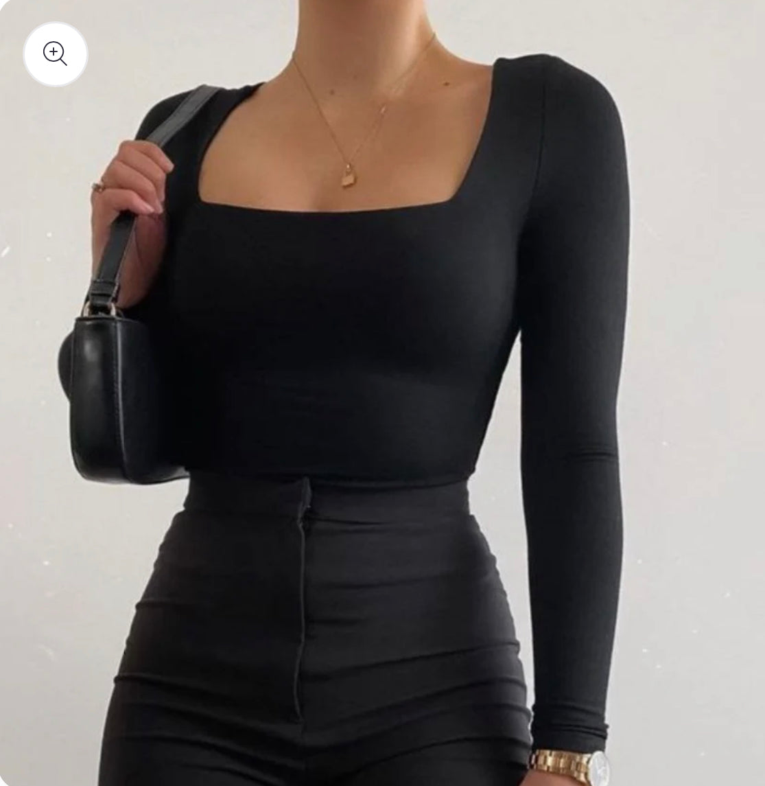 Body básico manga larga
