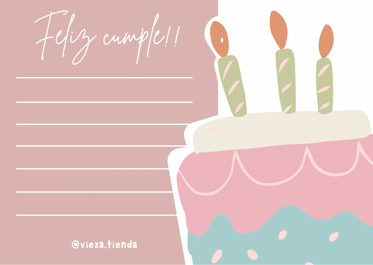 Tarjeta de cumpleaños